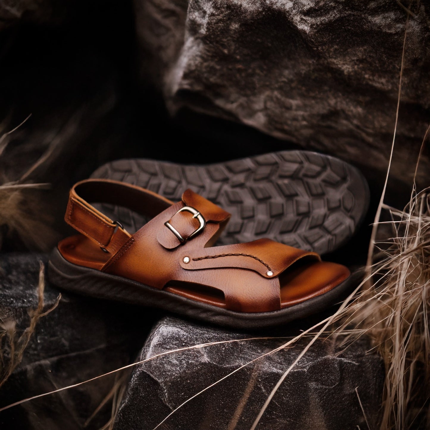 Alaska | Leather Sandal for Men