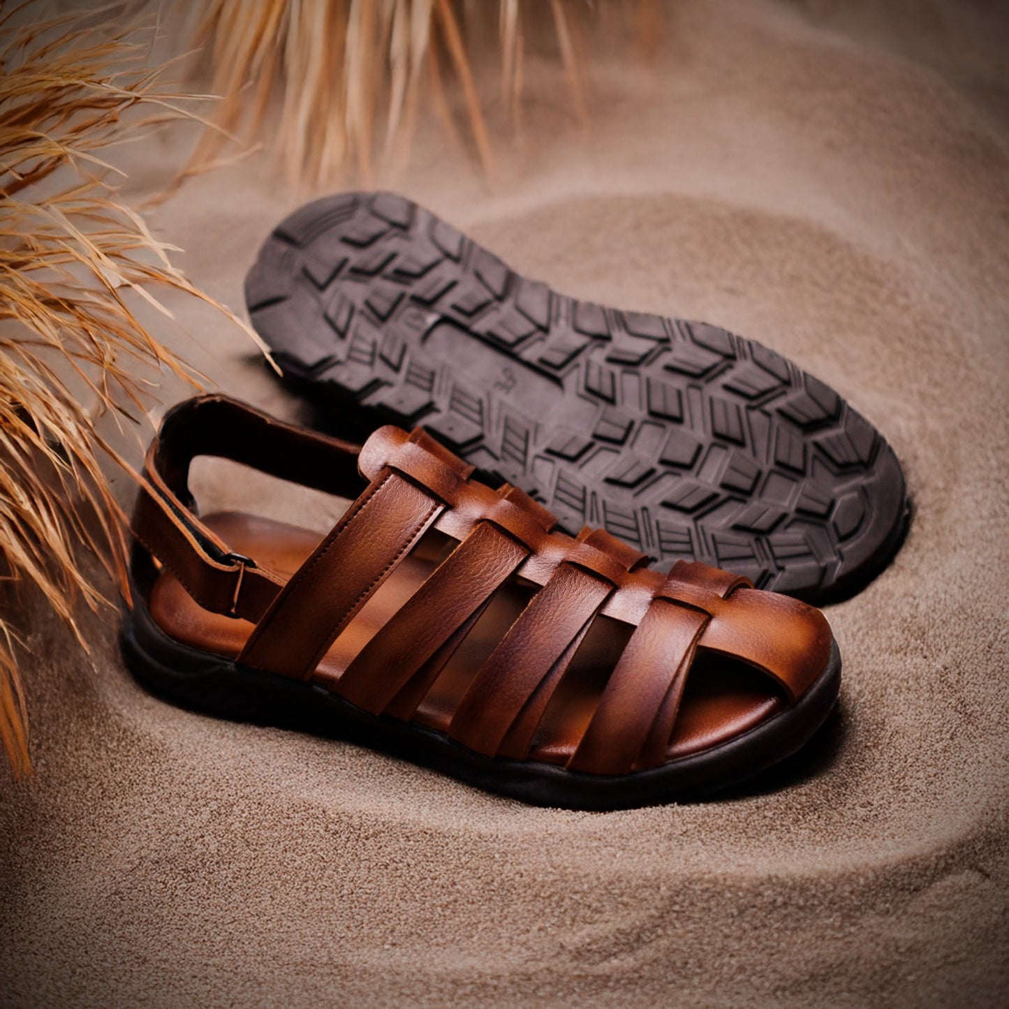 Berlin - Mens Leather Sandal