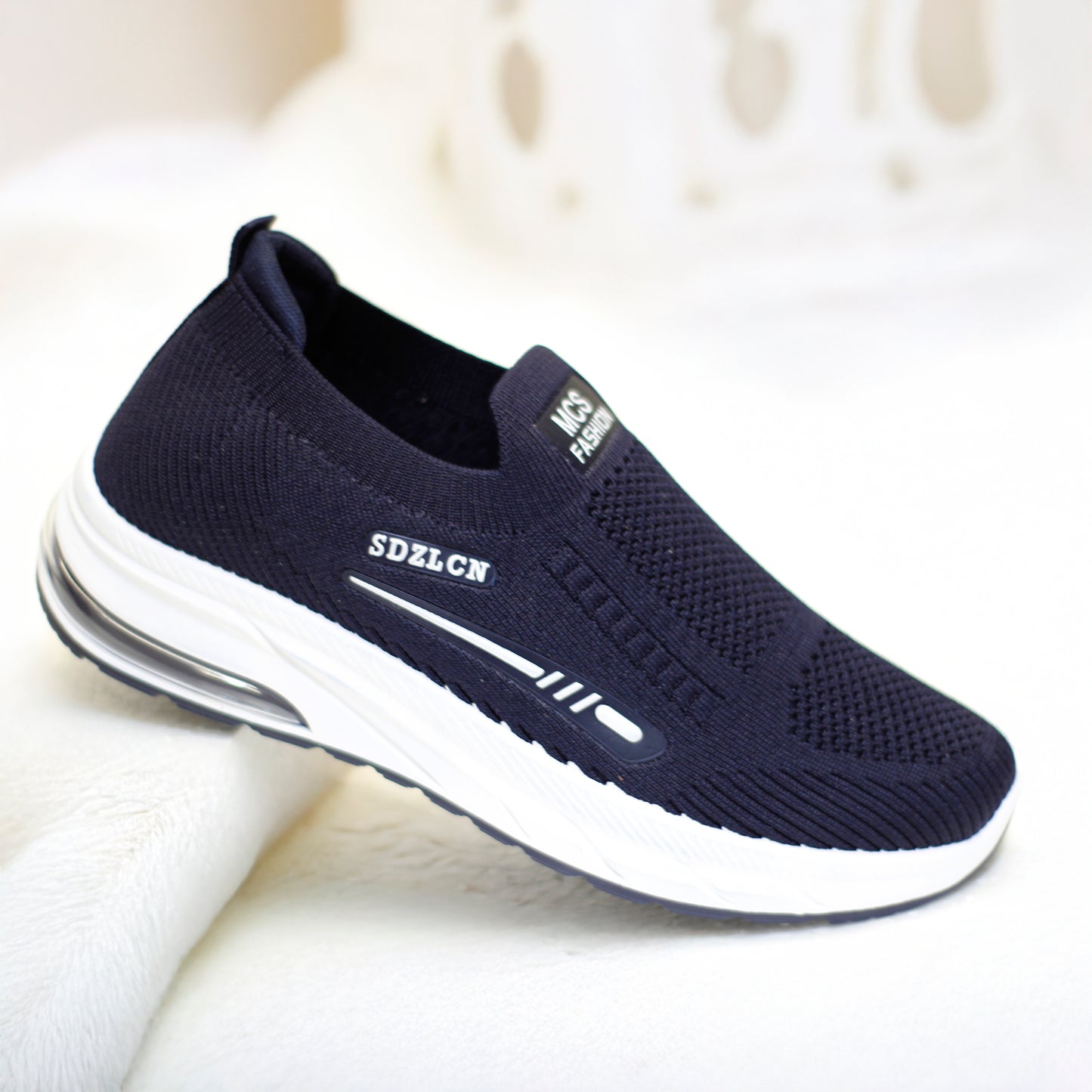 Blue Sports Shoes | Lightweight Running Shoes | Jump Sole Joggers | Washable Joggers with Grip Sole