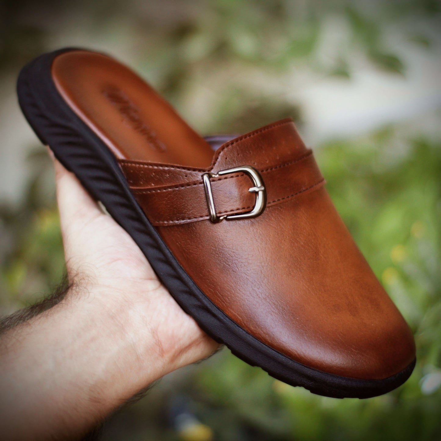 Casual Leather Mules For Men | Soft and Medicated