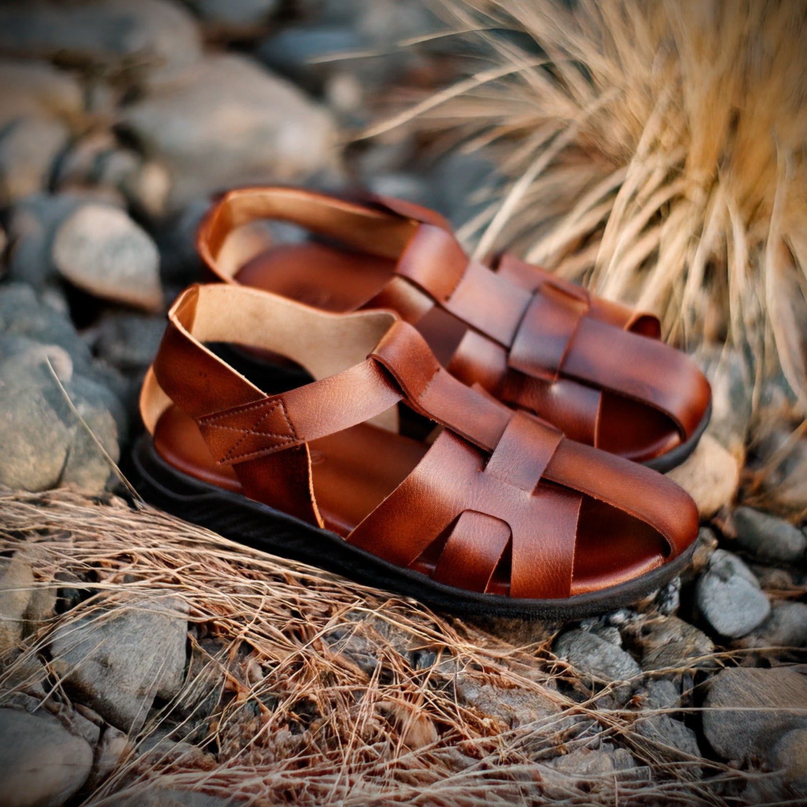 Gladiator Leather Roman Sandal for Men