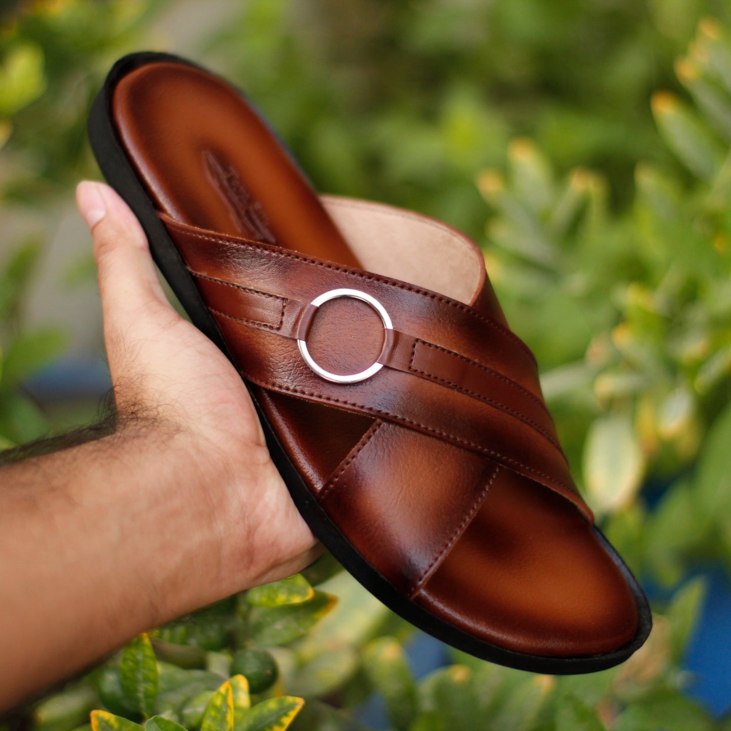 Phoenix | Luxury Leather Slippers for Men