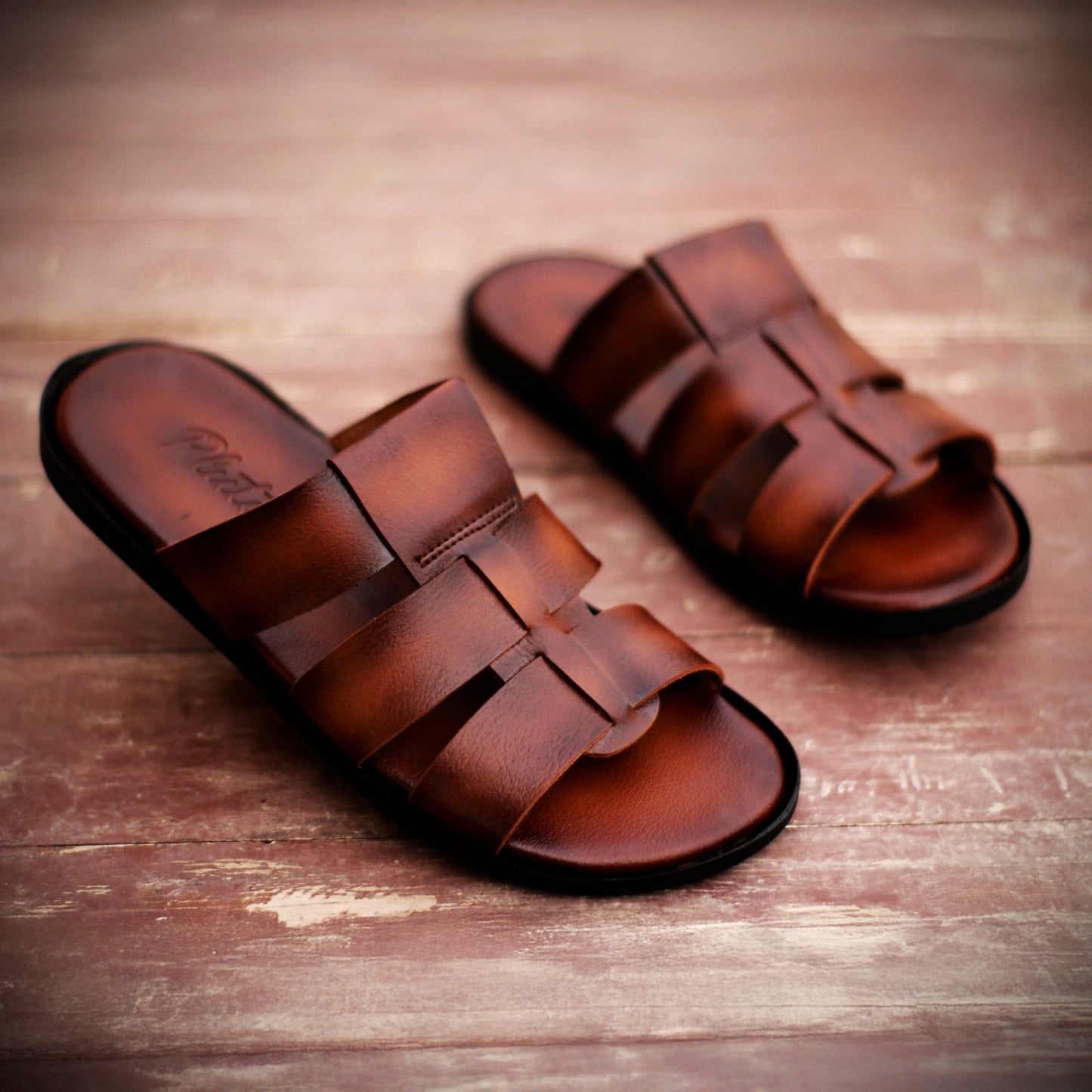 Valencia | Mens Leather Slippers