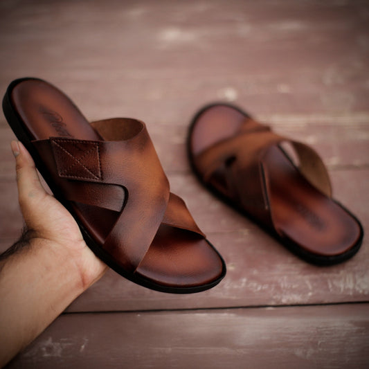 Alexander | Mens Leather Slippers