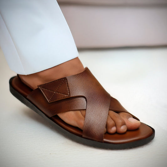 Alexander | Mens Leather Slippers