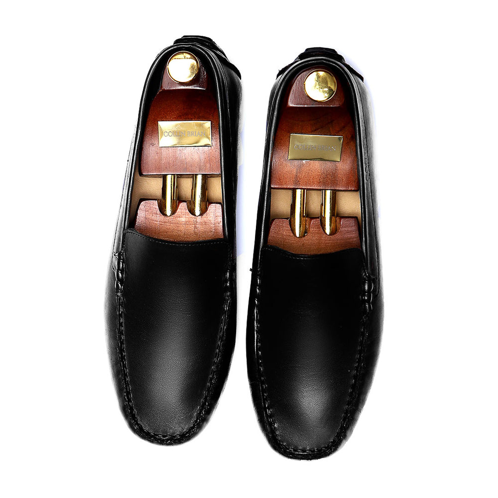 Classic Leather Loafer Black
