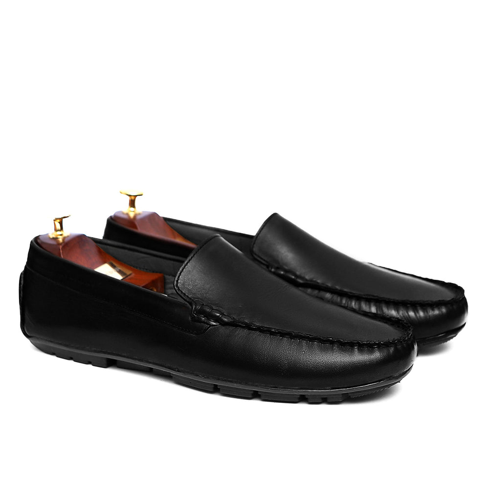 Classic Leather Loafer Black