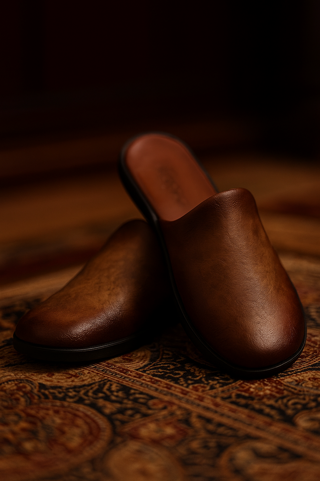 Soft Medicated Mules for Men | Slip-On | Light Weight Backless Mules for Men | Medicated Slippers for Men