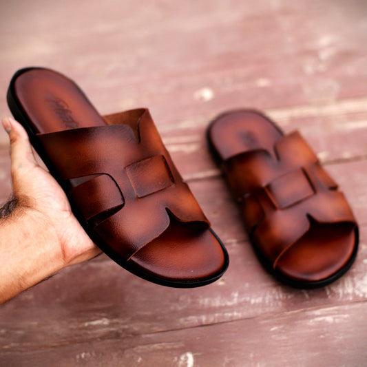 Jasper | Mens Leather Slippers