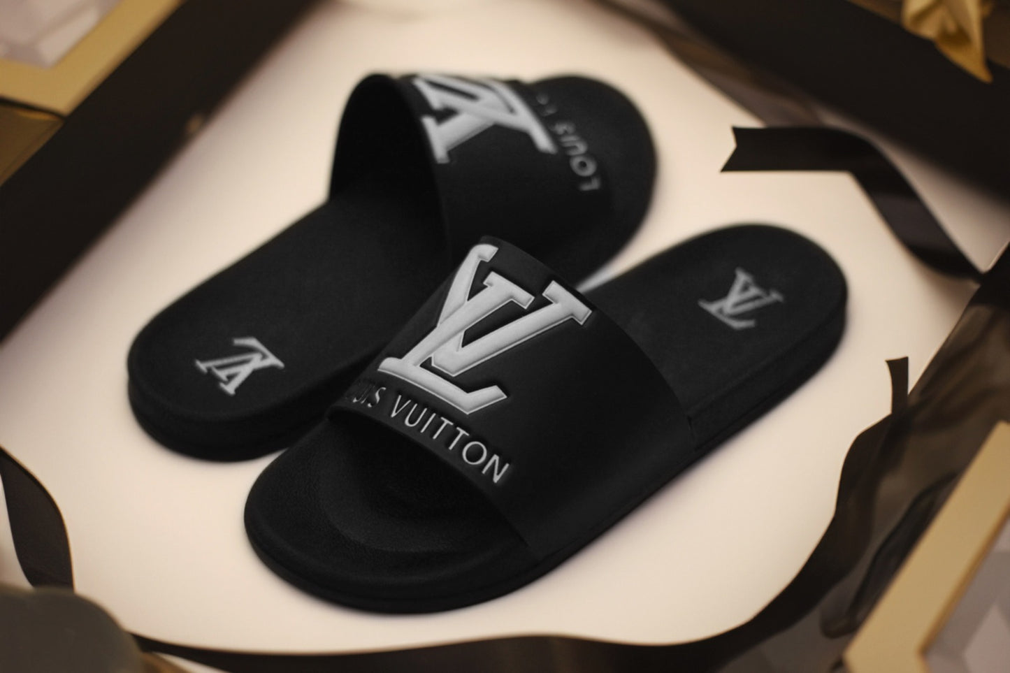 LV Mens Slides