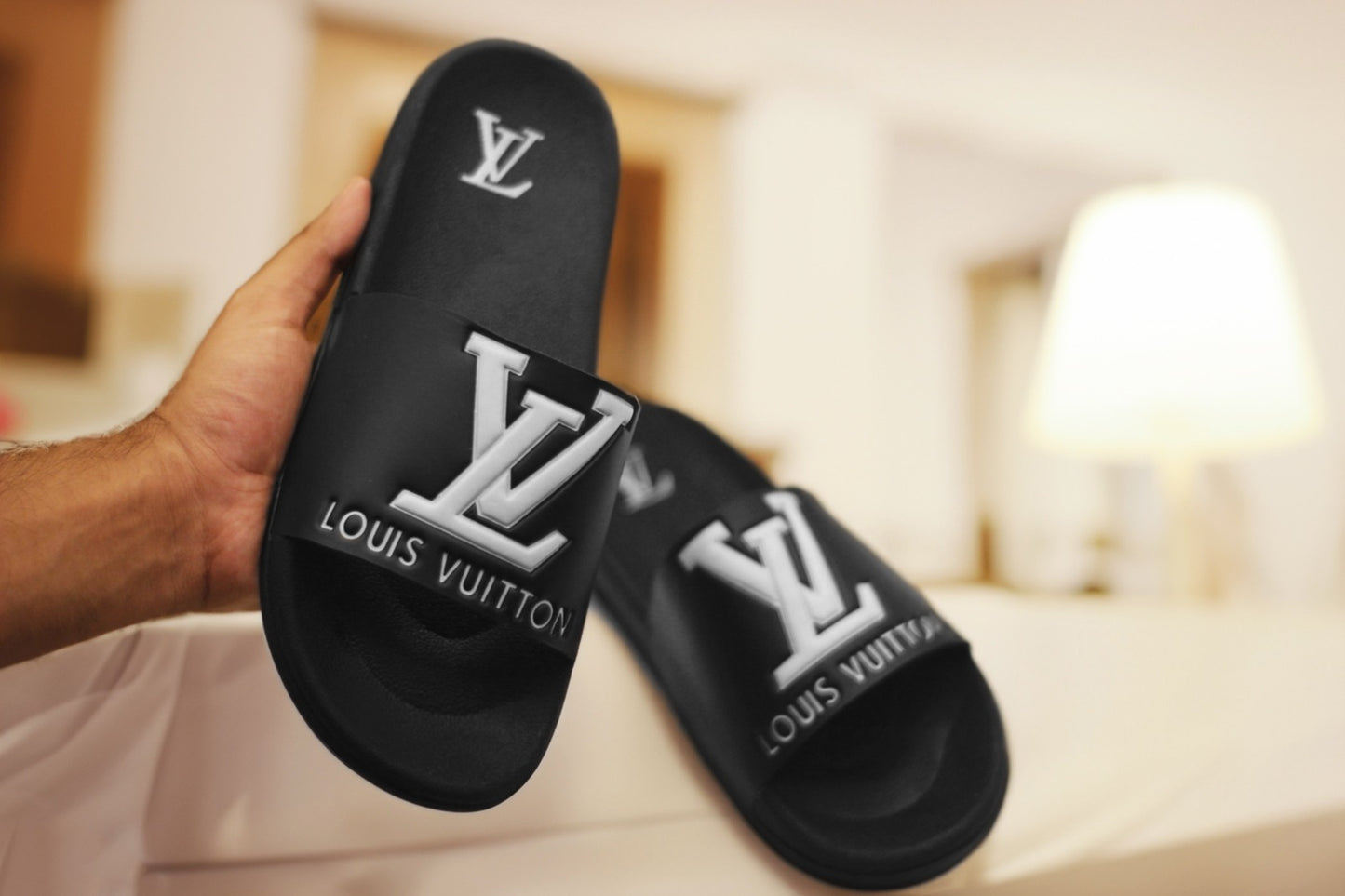 LV Mens Slides