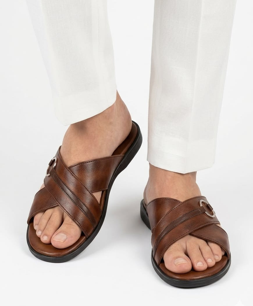 Phoenix | Luxury Leather Slippers for Men