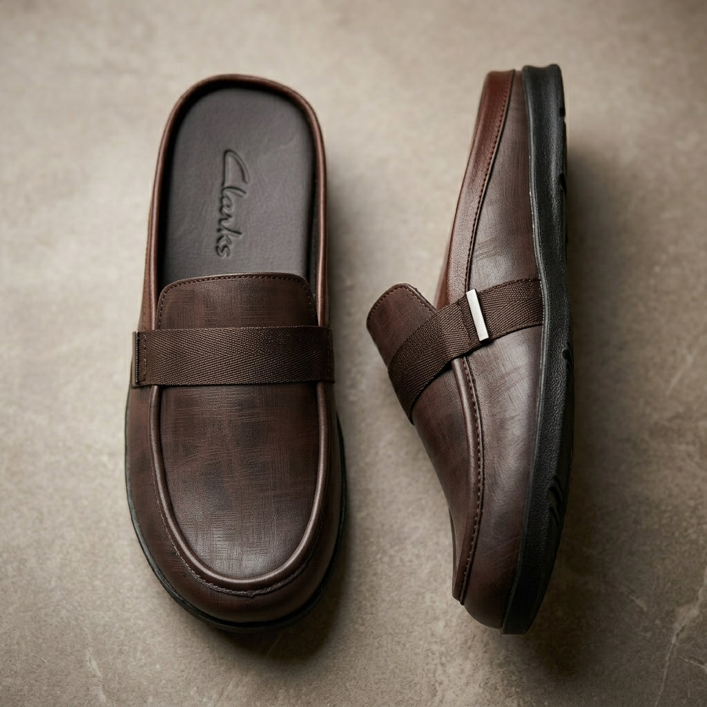 The Bostan Mule | Lightweight Loafer Slip Ons