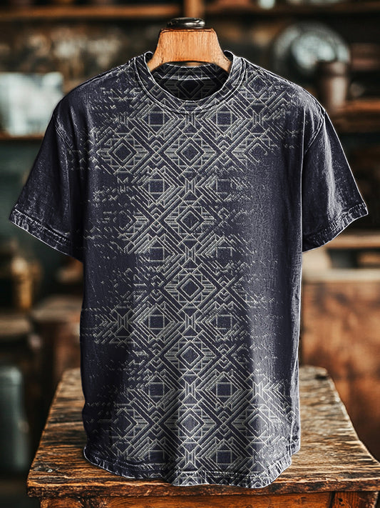 Geometric summer t-shirt